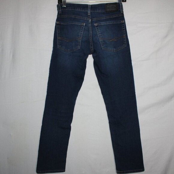 Signature Levi Strauss Slim Straight Jeans 14 Reg Blue Denim | Classic Stretch - Picture 9 of 9
